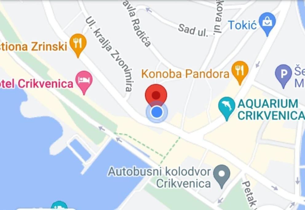 Apartmán Ellity Crikvenica Exteriér fotografie